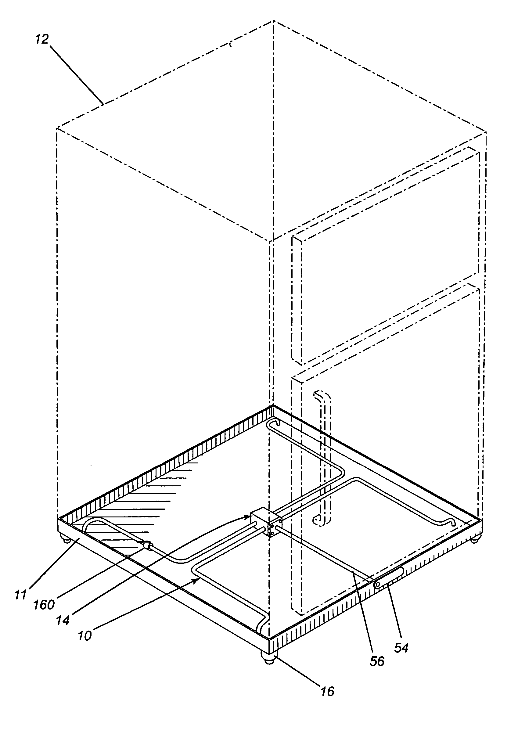 Device for adjusting the attitude of an object