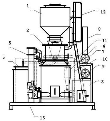 Vibrator control method for biomass gasification power generation system