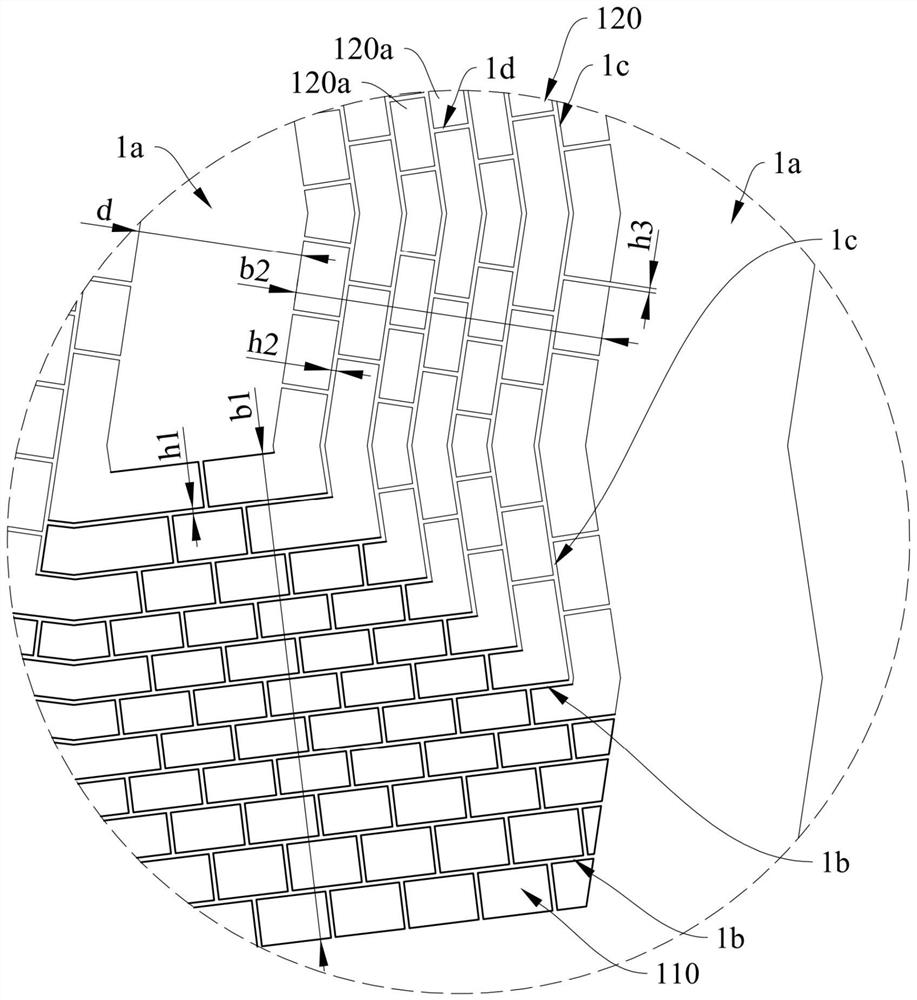 Soaking structure and electronic equipment