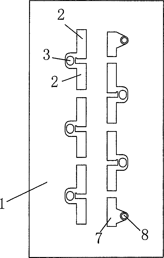 Fixture mold for preparing integral connection structure