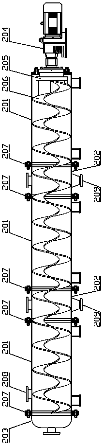 Continuous separating and drying system for wet-process production of insoluble sulfur