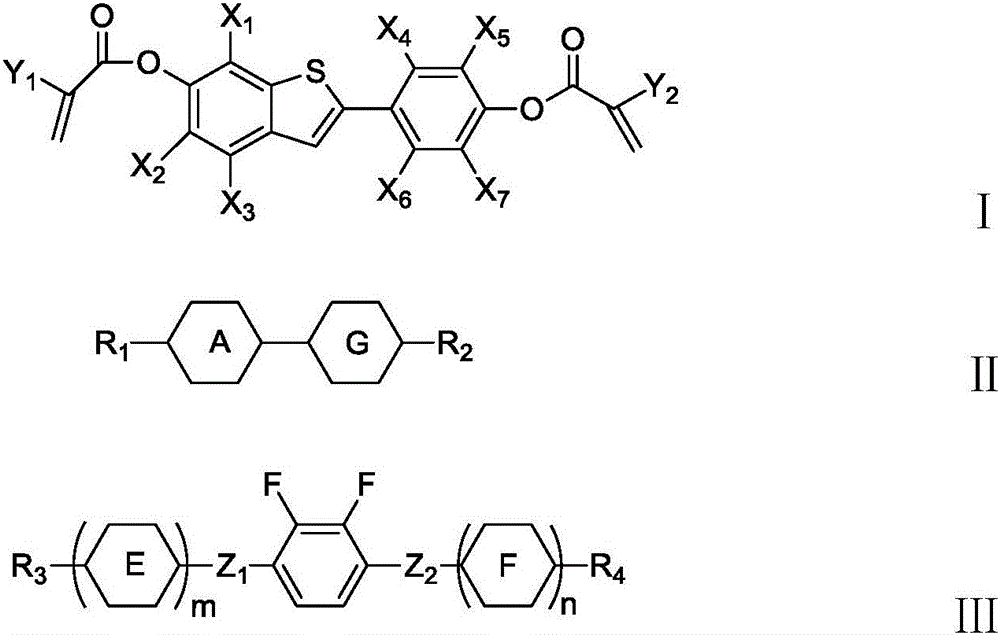 Polymerizable compound containing benzothiophene