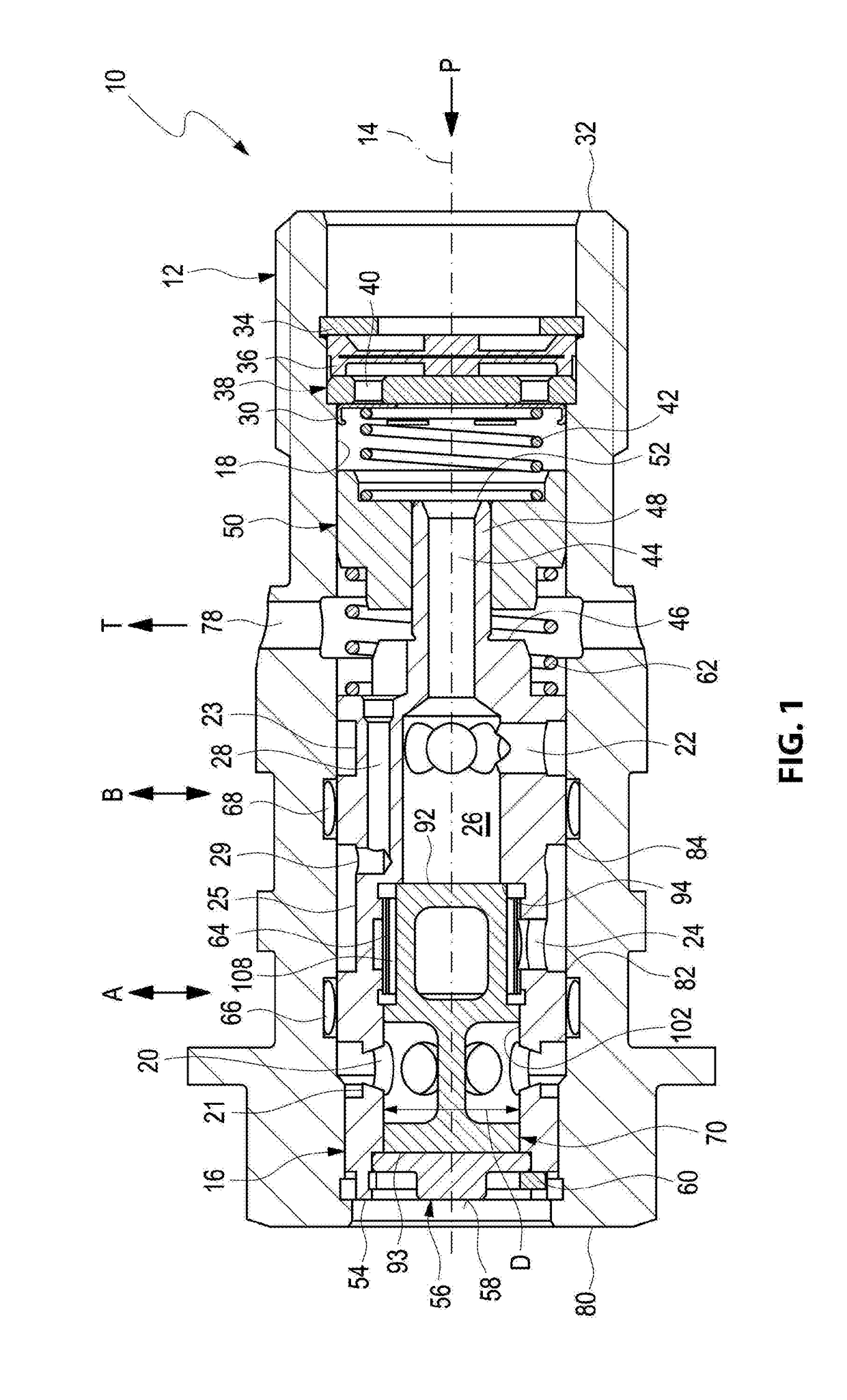 Hydraulic valve for a cam phaser