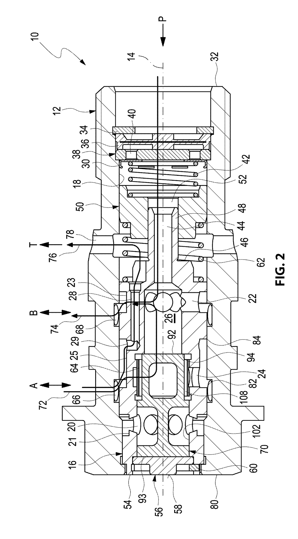 Hydraulic valve for a cam phaser