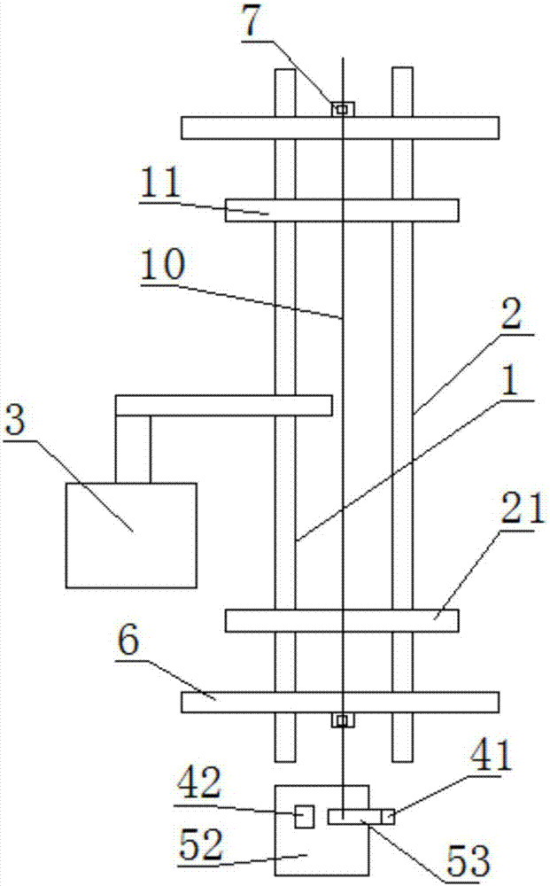 Heating angle adjusting device for variable-cross-section stabilizer rod