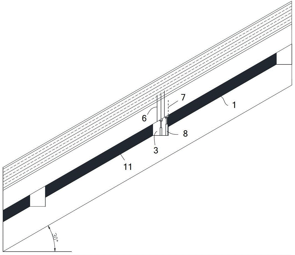 A coal pillar-free mining method in longwall working face with large dip angle coal seam