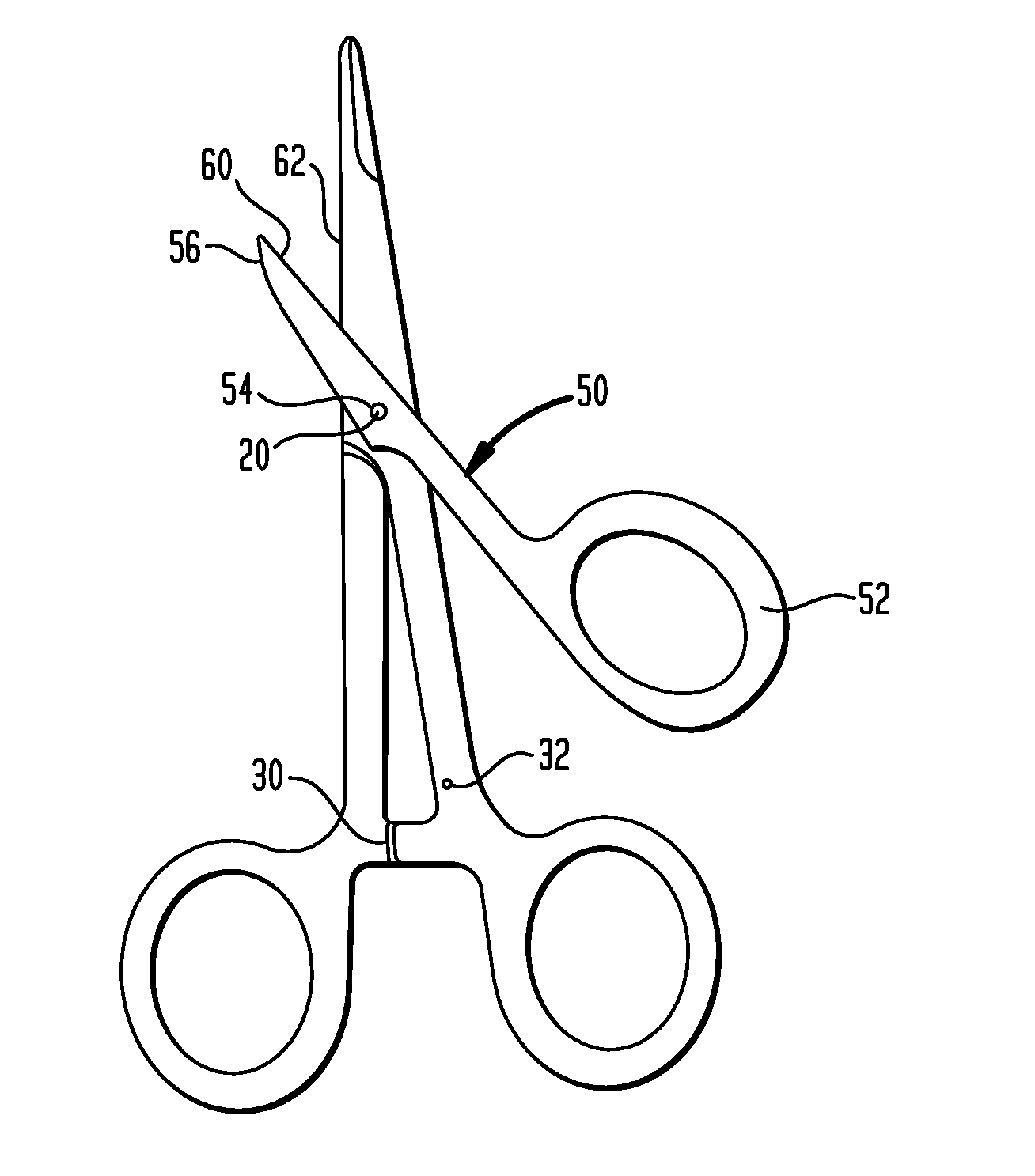 Surgical needle holder with attached suture cutter