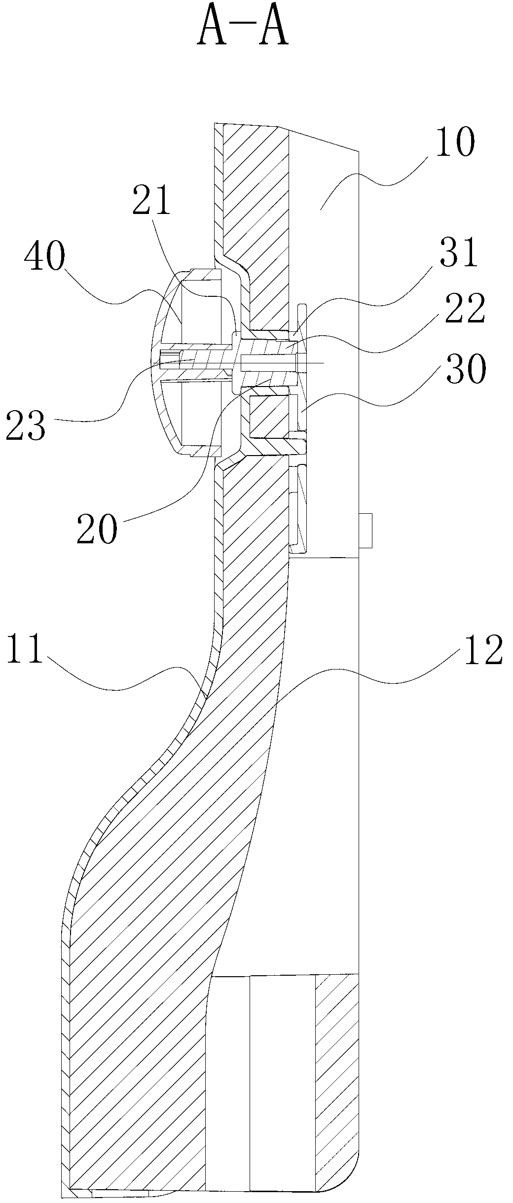 Air duct assembly used for refrigerator and refrigerator provided with same