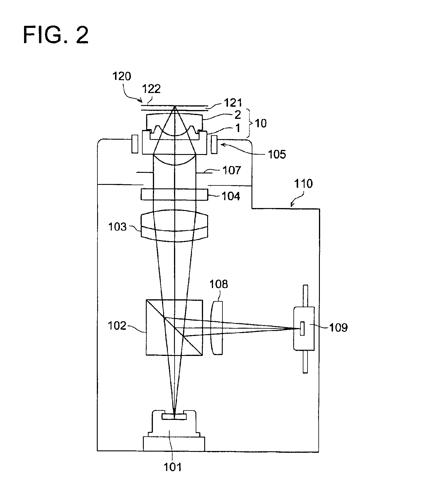 Objective lens for use in optical pickup apparatus and optical pickup apparatus