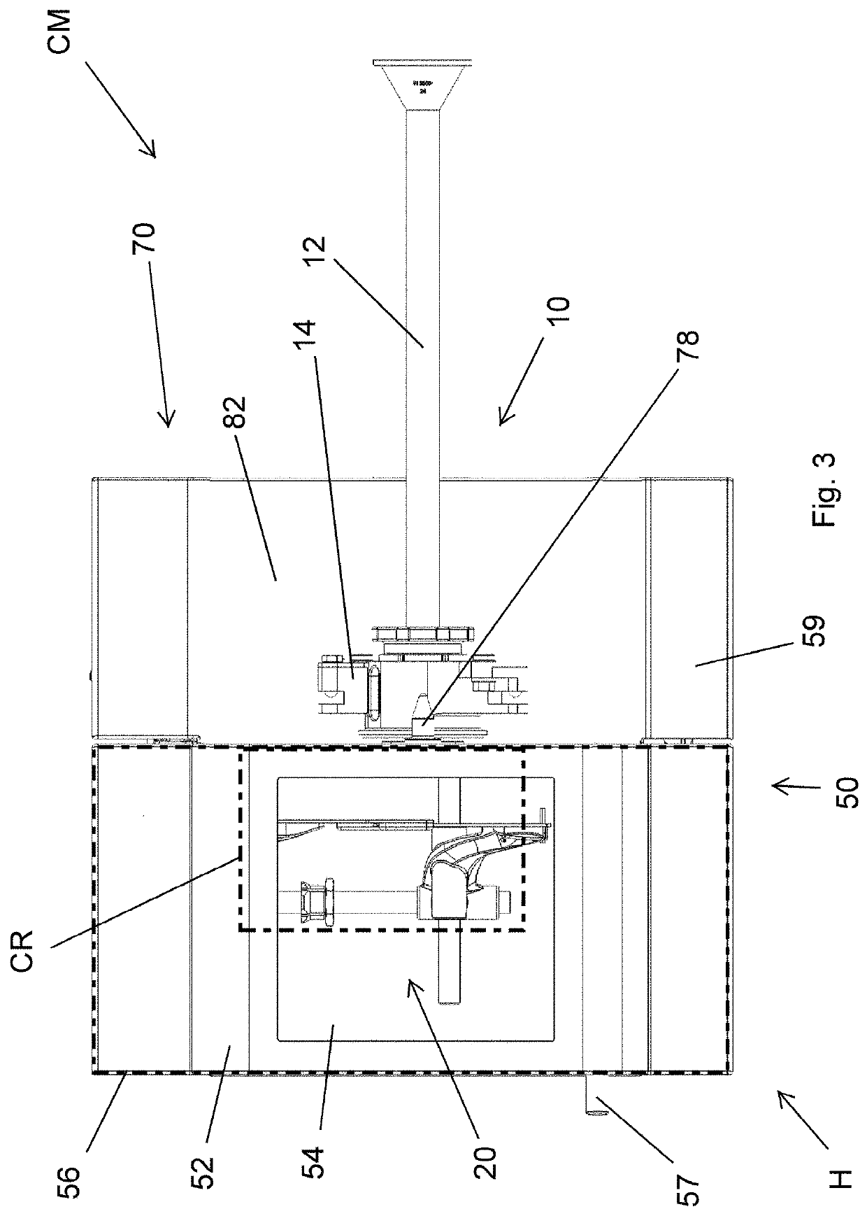 Clipping Machine with Secured Access to the Clipping Region