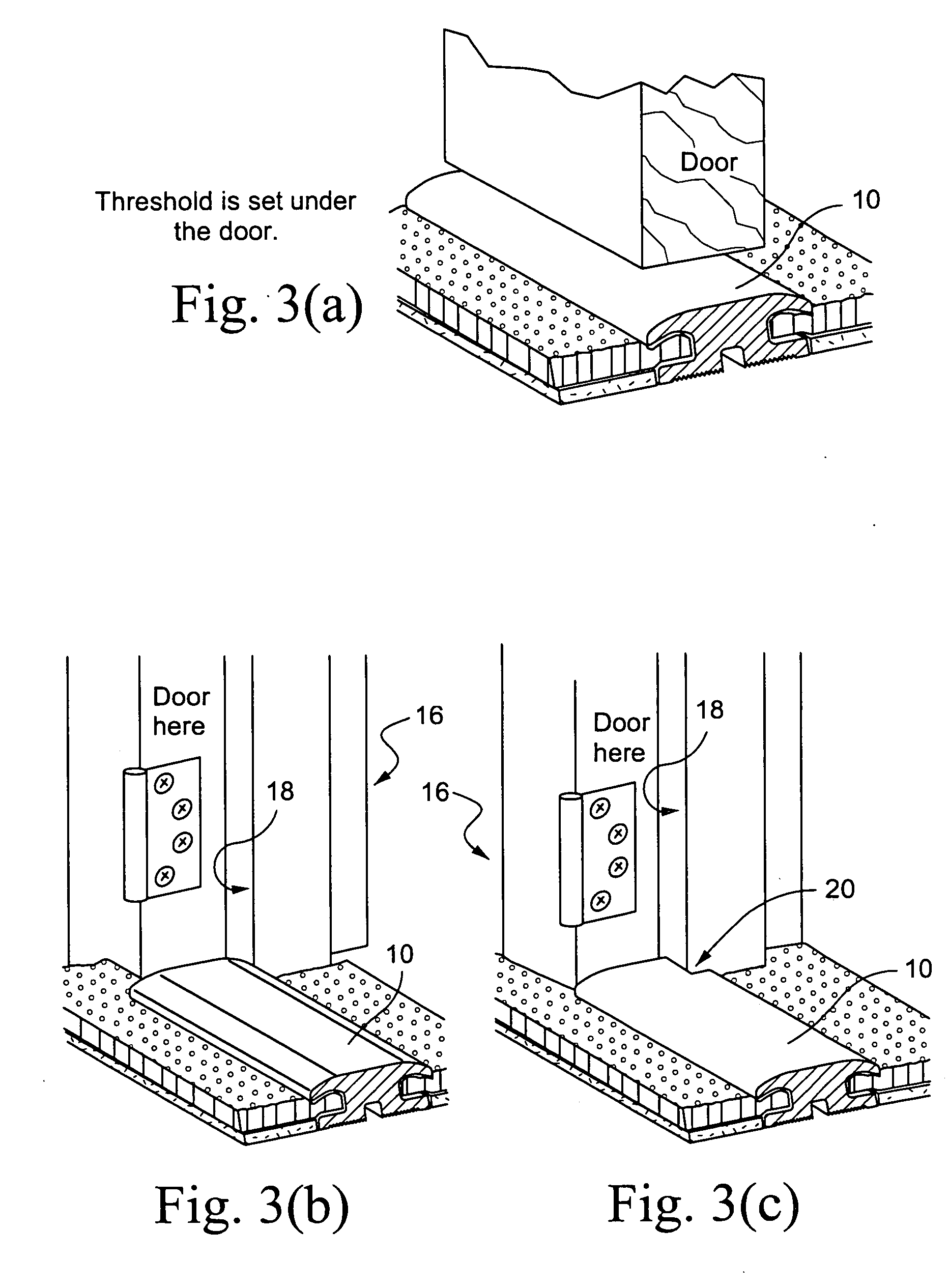 Door threshold