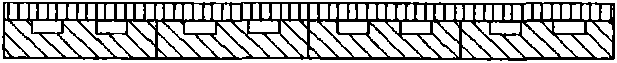 Encapsulating structure and encapsulating method of chip