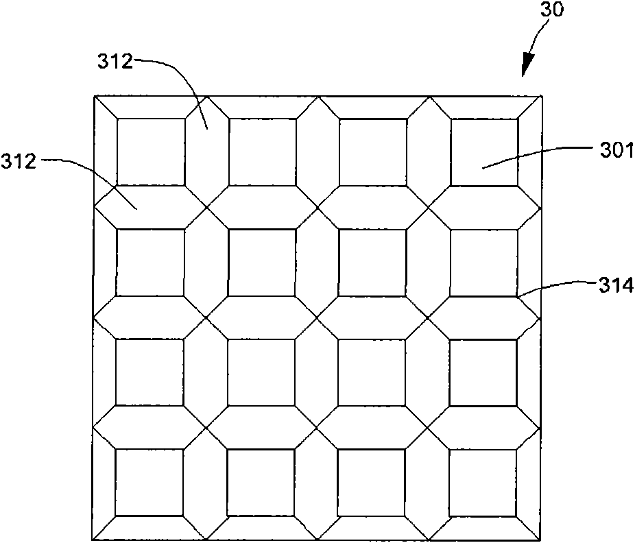 Encapsulating structure and encapsulating method of chip