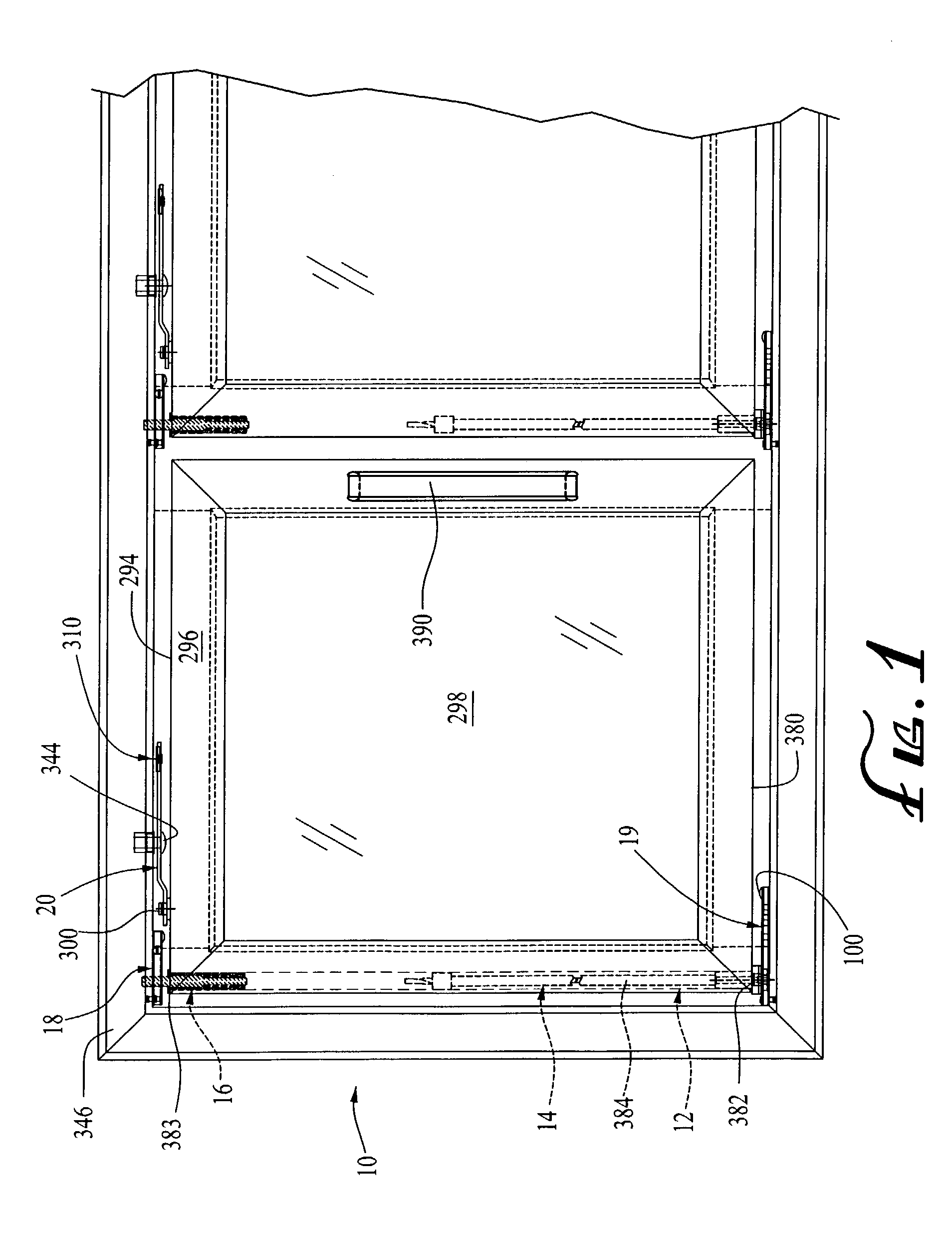 Apparatus for controlling various movements of a door