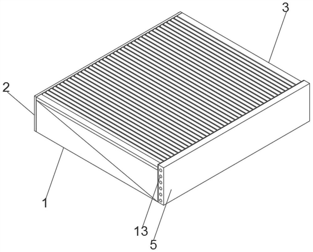 Captive sheep breeding defecation system