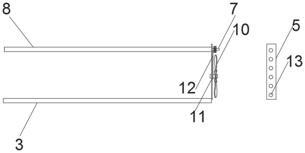 Captive sheep breeding defecation system