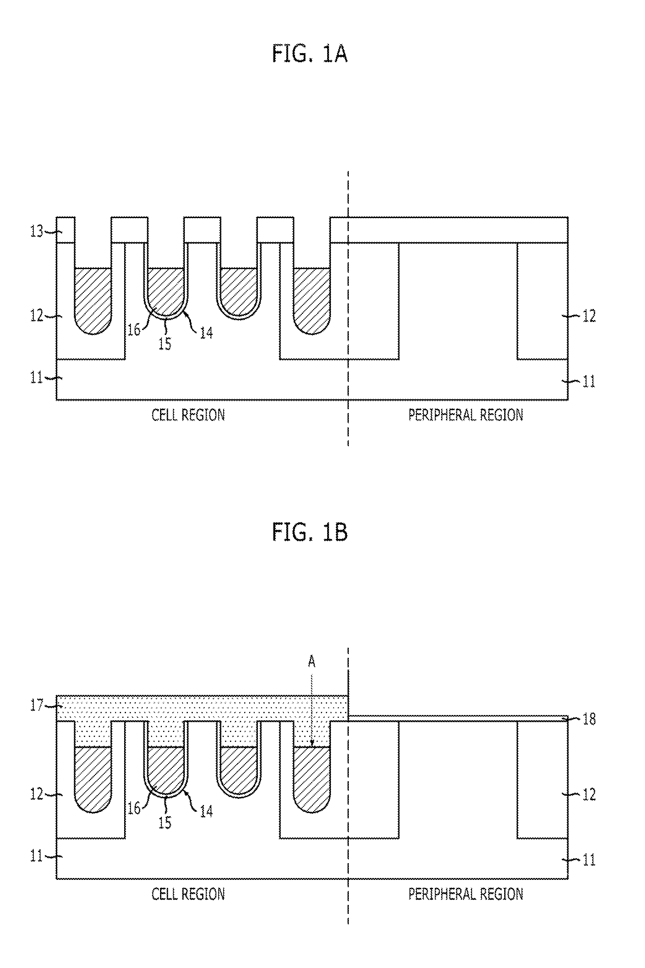 Method for fabricating buried gates using pre landing plugs