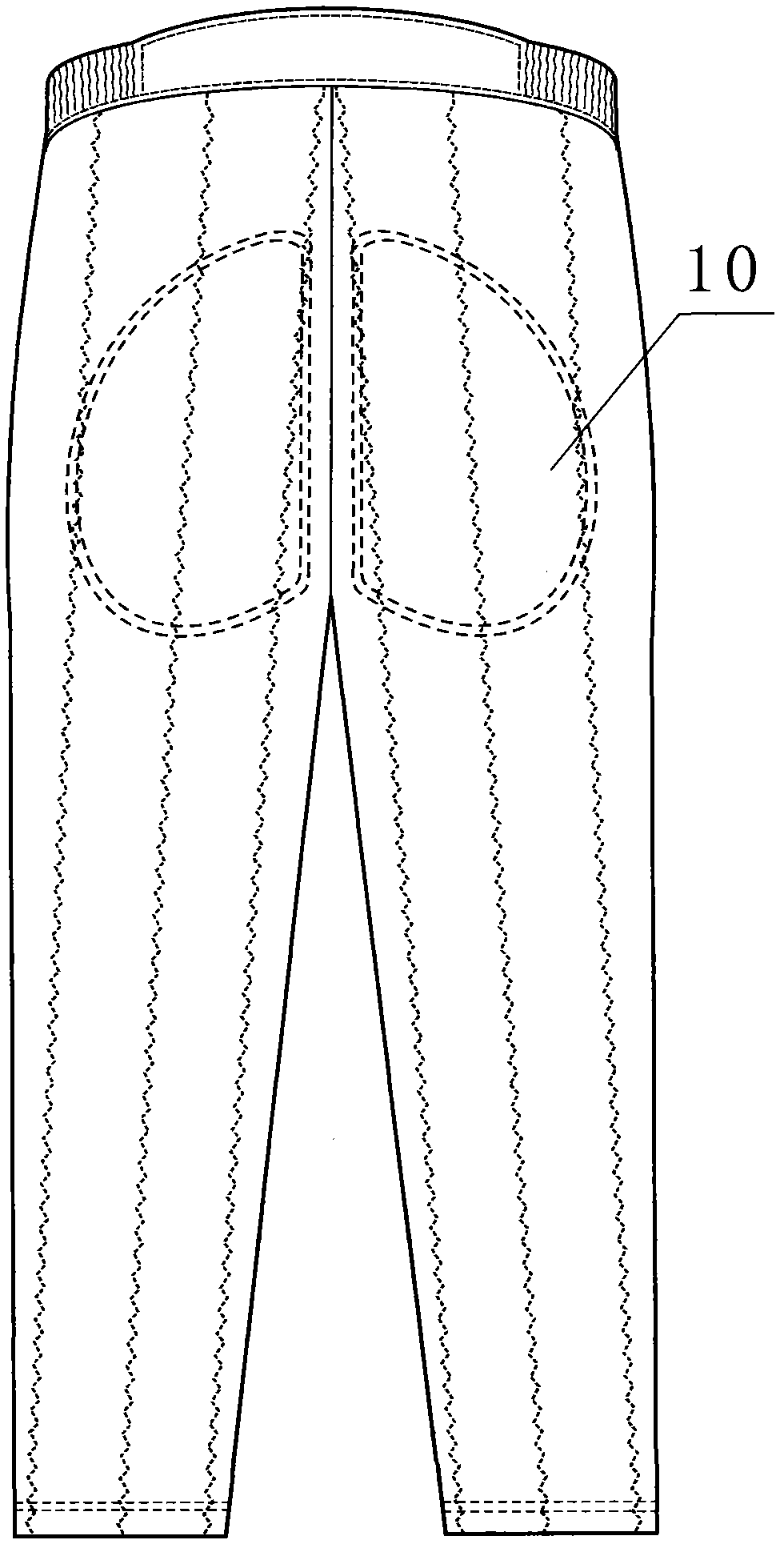 Camel hair and wool cold protective clothes and processing method thereof
