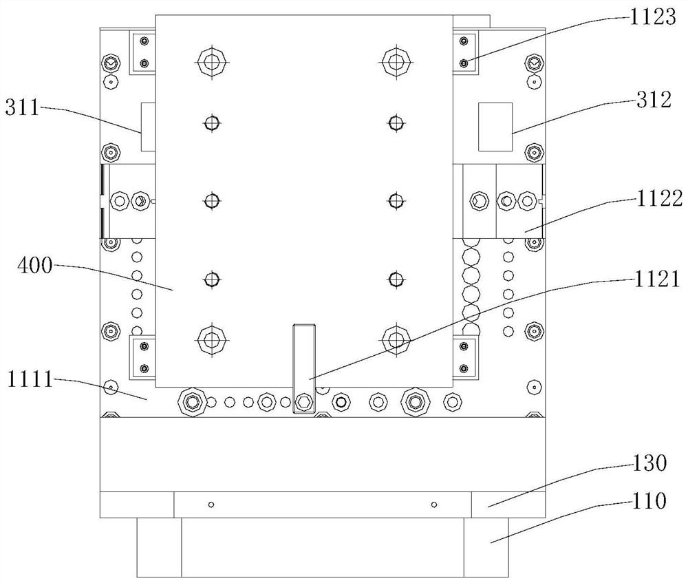 Planar hole machining system and control method thereof