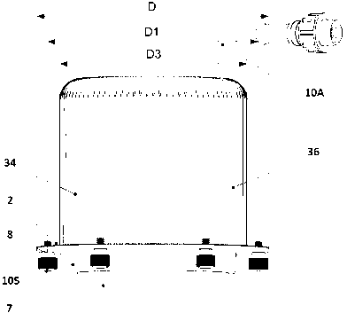 Construction method for universal-type LED (light-emitting diode) bulb and LED bulb of clamping ring structure