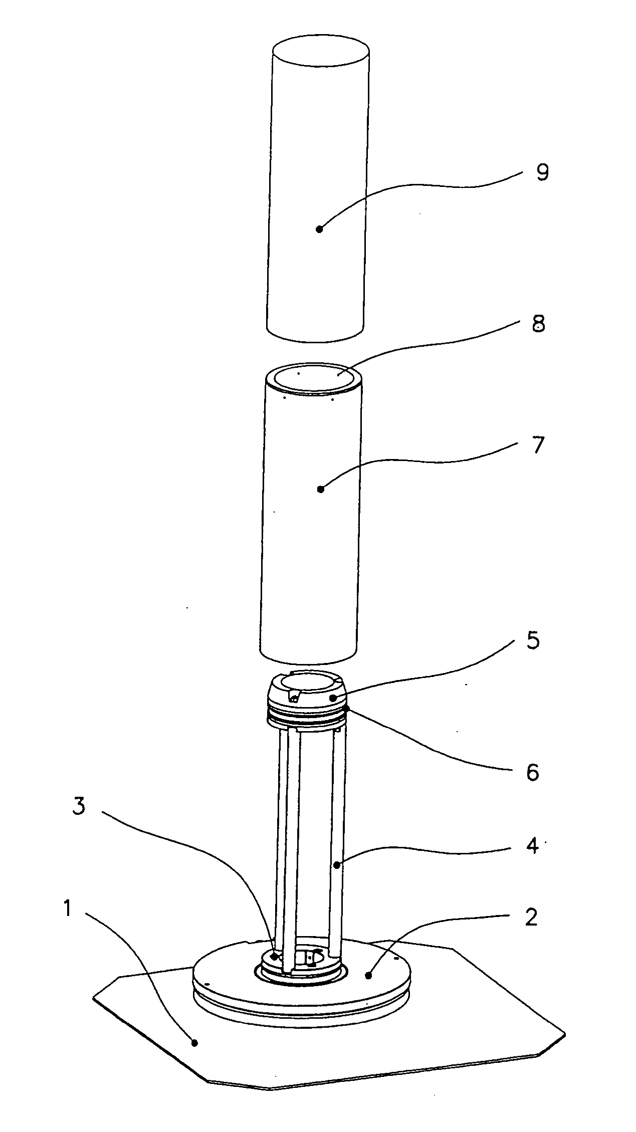 Apparatus and method for changing printing sleeves on a printing machine