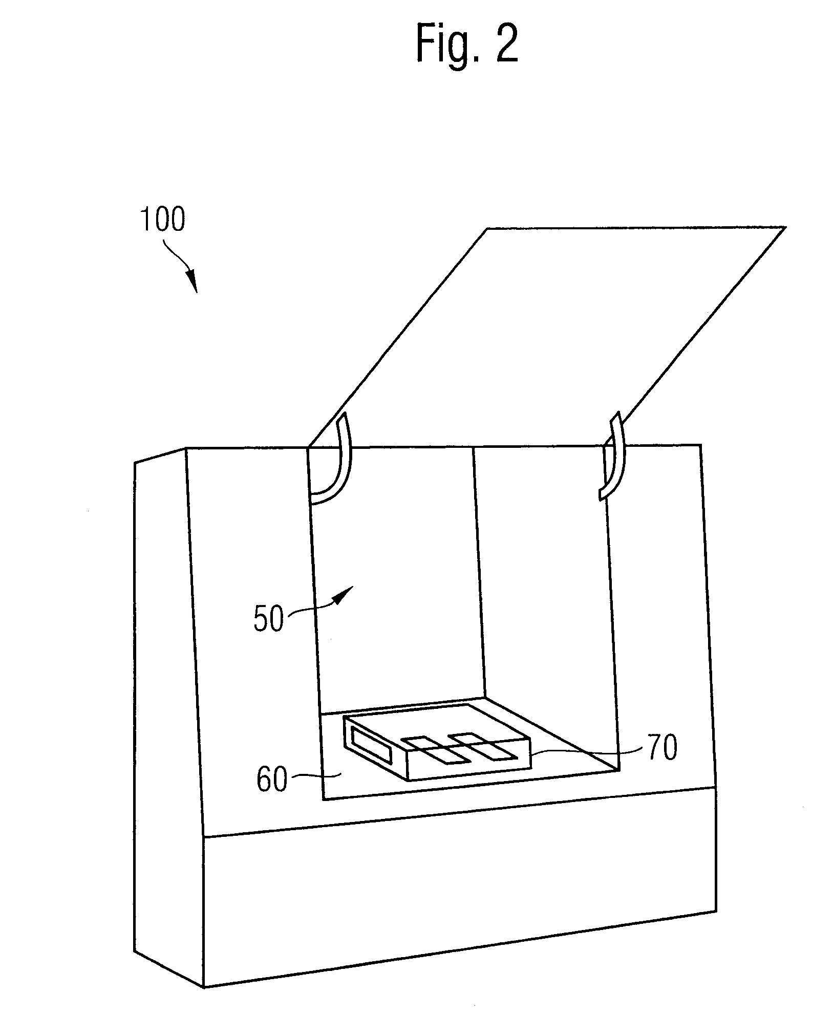 Light or weathering testing device comprising a specimen enclosure with an integrated UV radiation filter