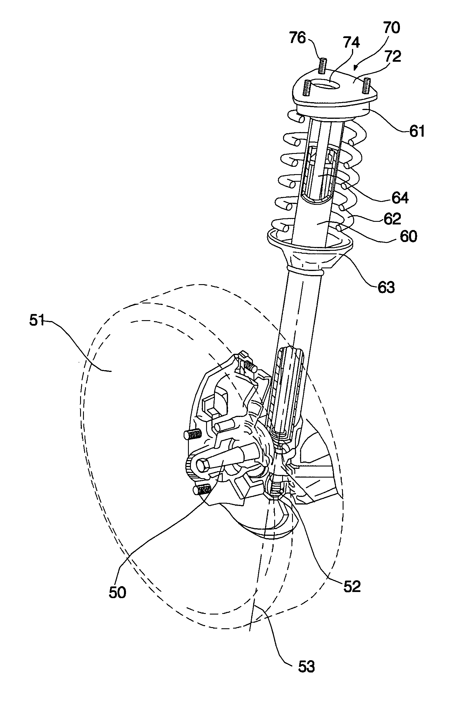 Suspension and insulator of the same