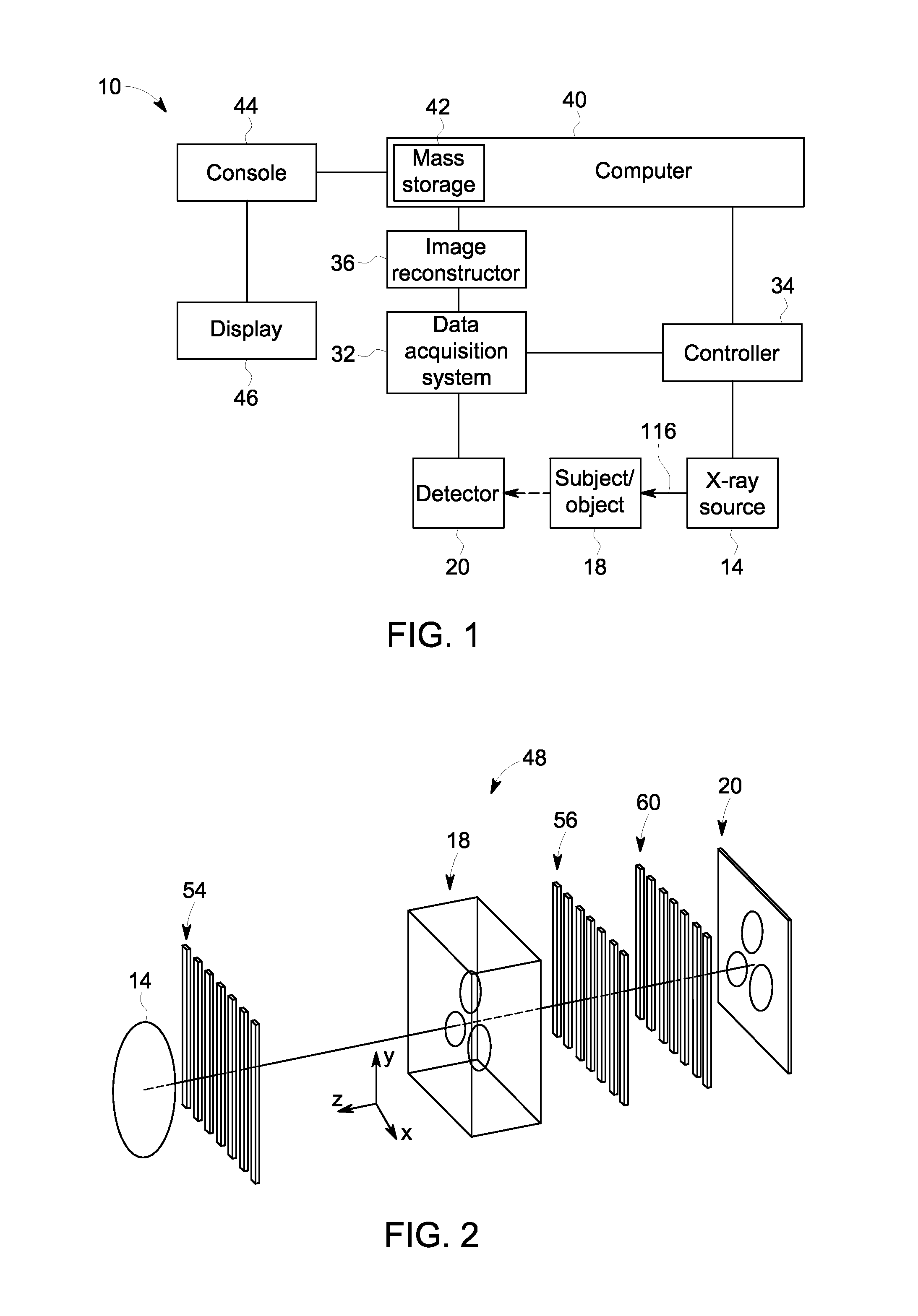 Image reconstruction method for differential phase contrast x-ray imaging