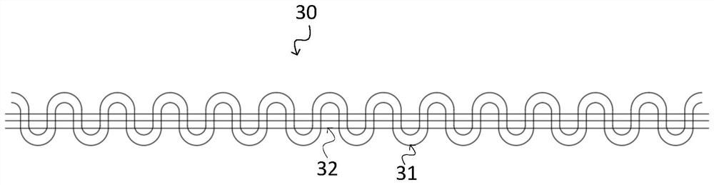 Flexible conductive fiber, flexible wire and preparation method thereof, and wearable equipment