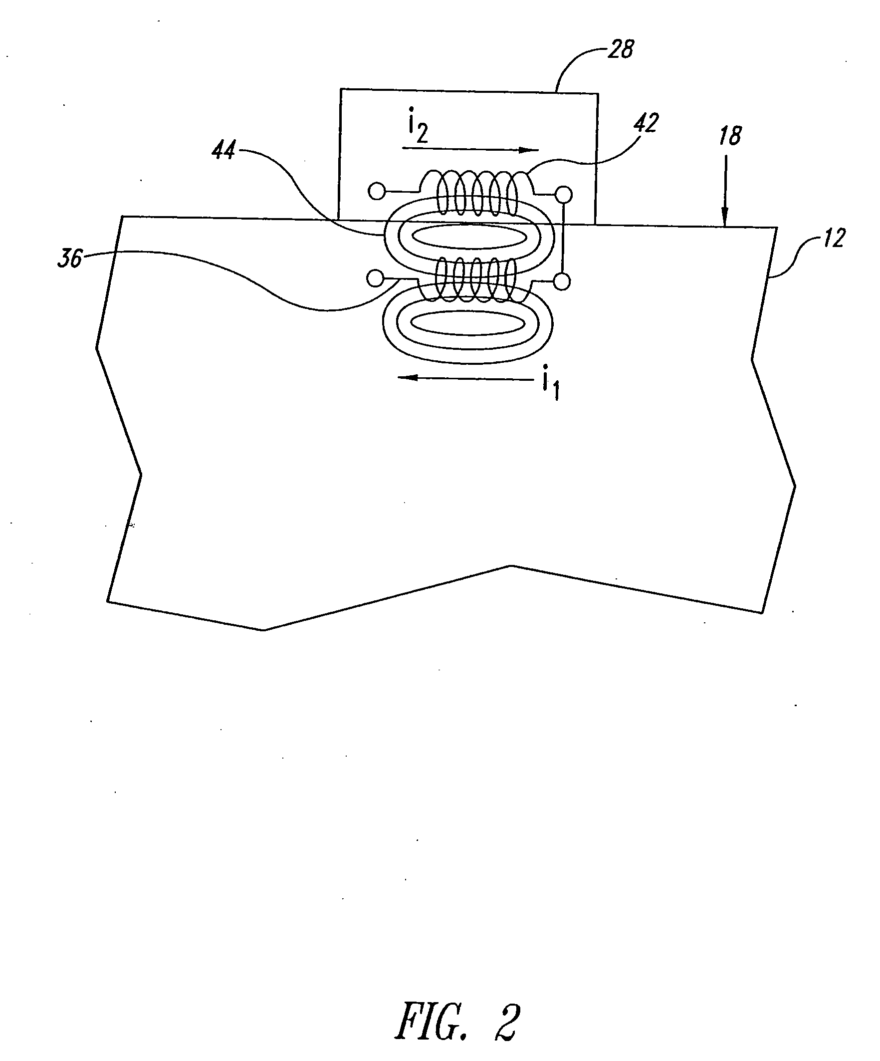 Gaming table having an inductive interface and/or a point optical encoder