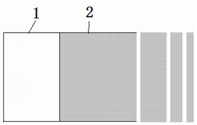 Polycrystalline silicon/monocrystalline silicon heterojunction structure applied to solar cell and preparation method thereof