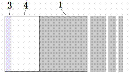 Polycrystalline silicon/monocrystalline silicon heterojunction structure applied to solar cell and preparation method thereof