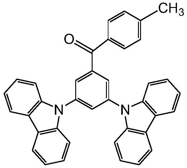 New application of 3,5-bis(9-carbazolyl)phenyl-(4-methylphenyl)methanone