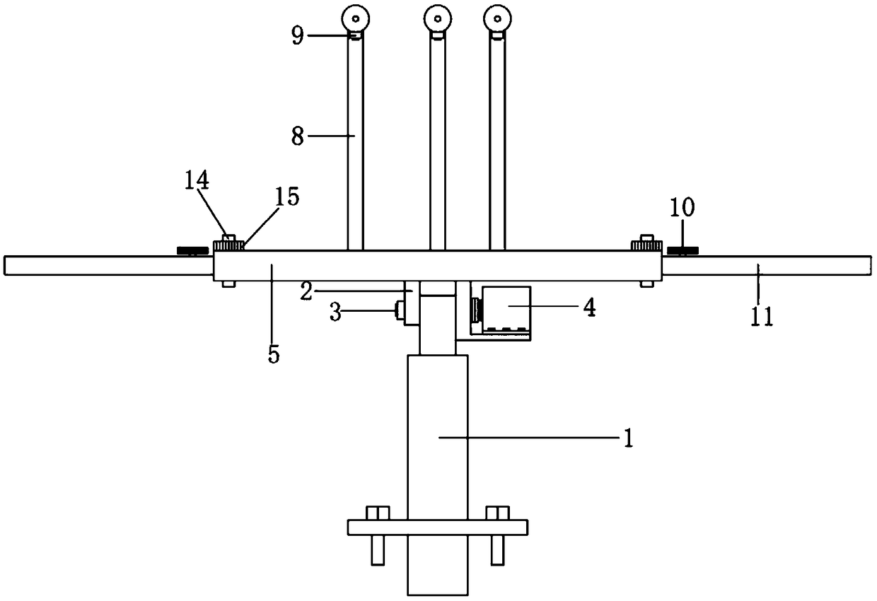A clamping adjusting device of a circuit board