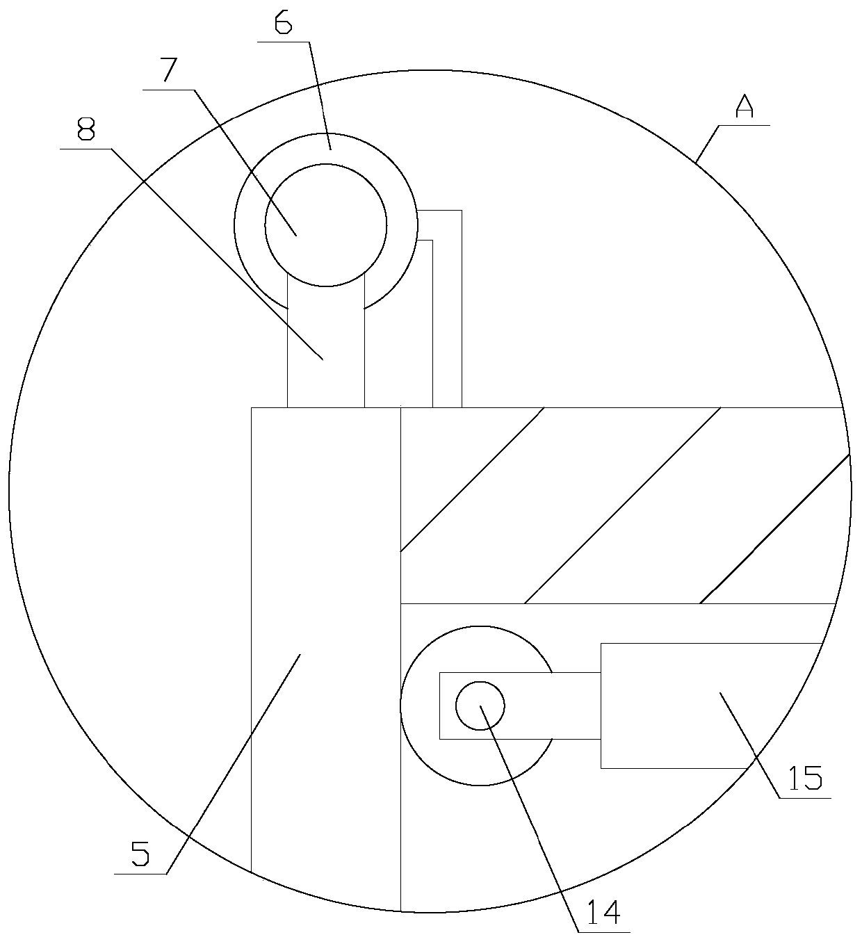 Dust-proof metal plate surface painting device