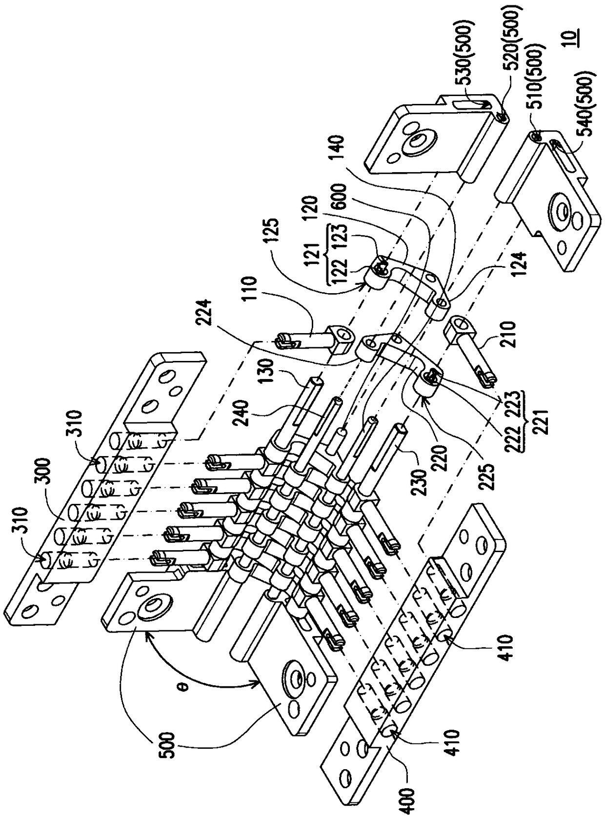 Hinge structure and electronic device