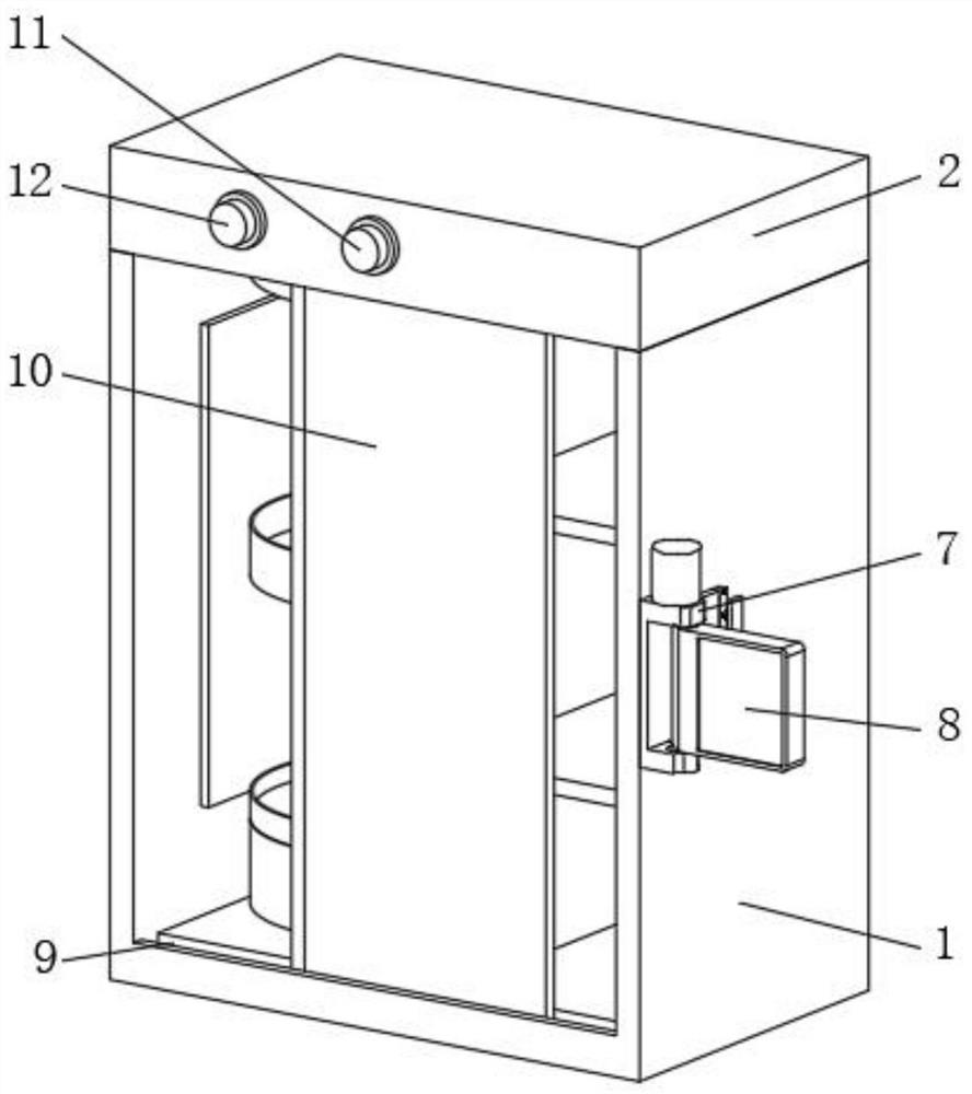 Intelligent wardrobe suitable for disabled people