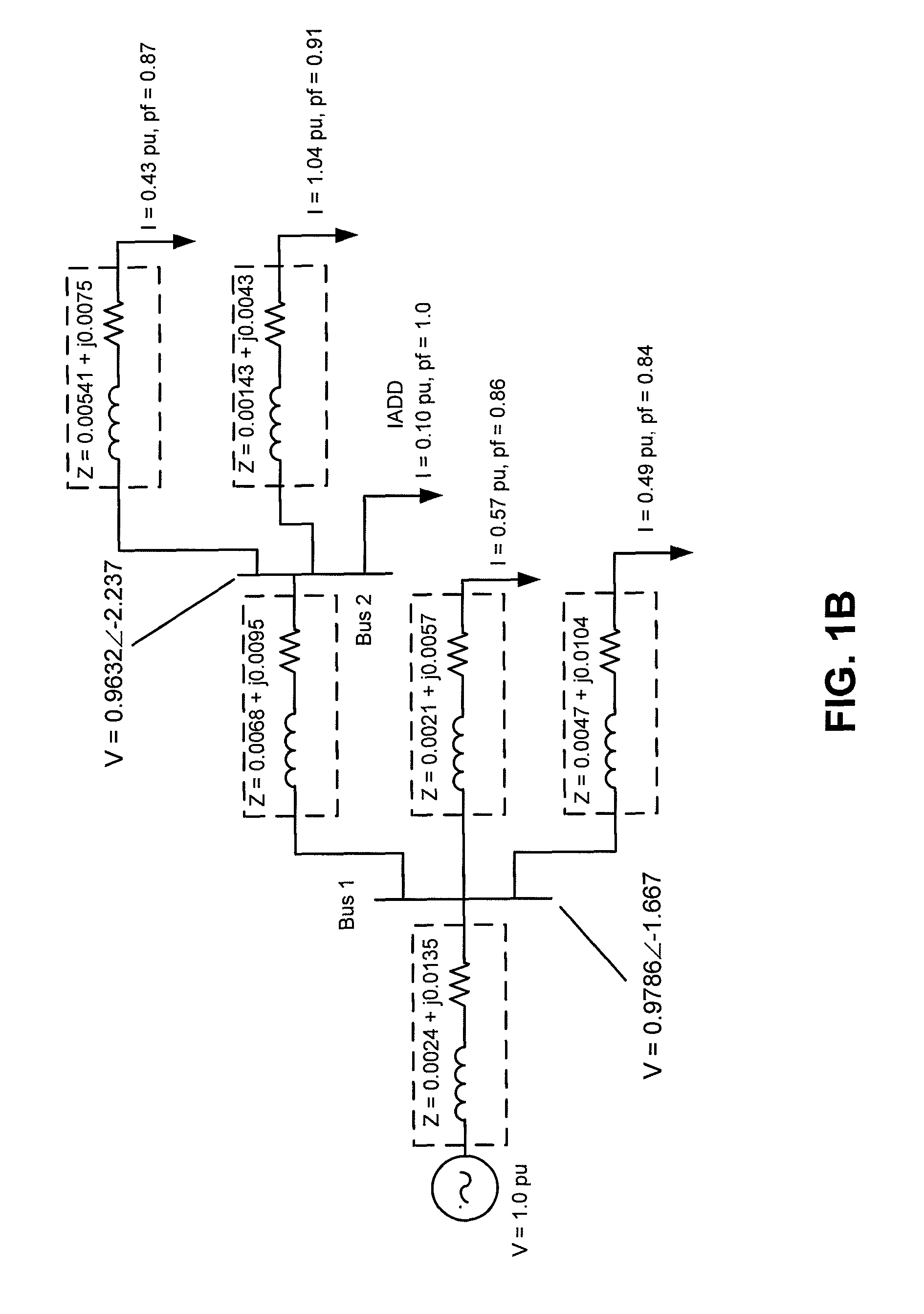 Impedance-based arc fault determination device (IADD) and method