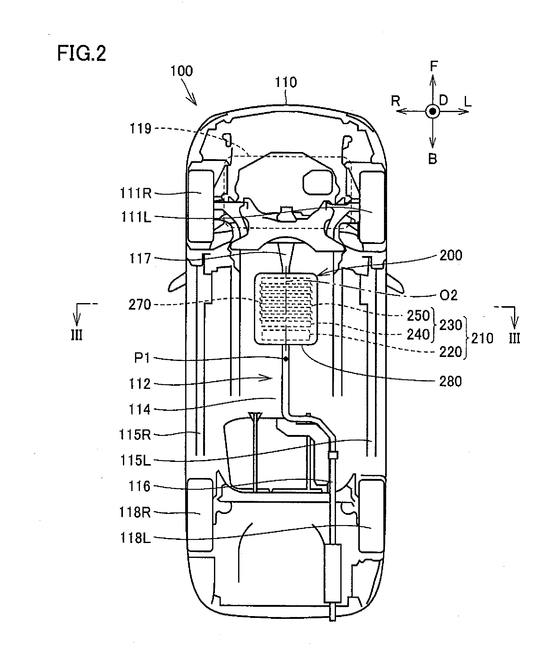 Power reception device, power transmission device and vehicle