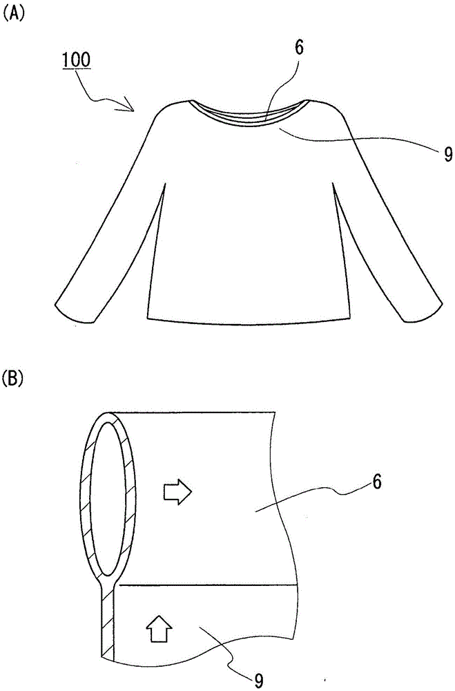 Method for knitting knitted fabric