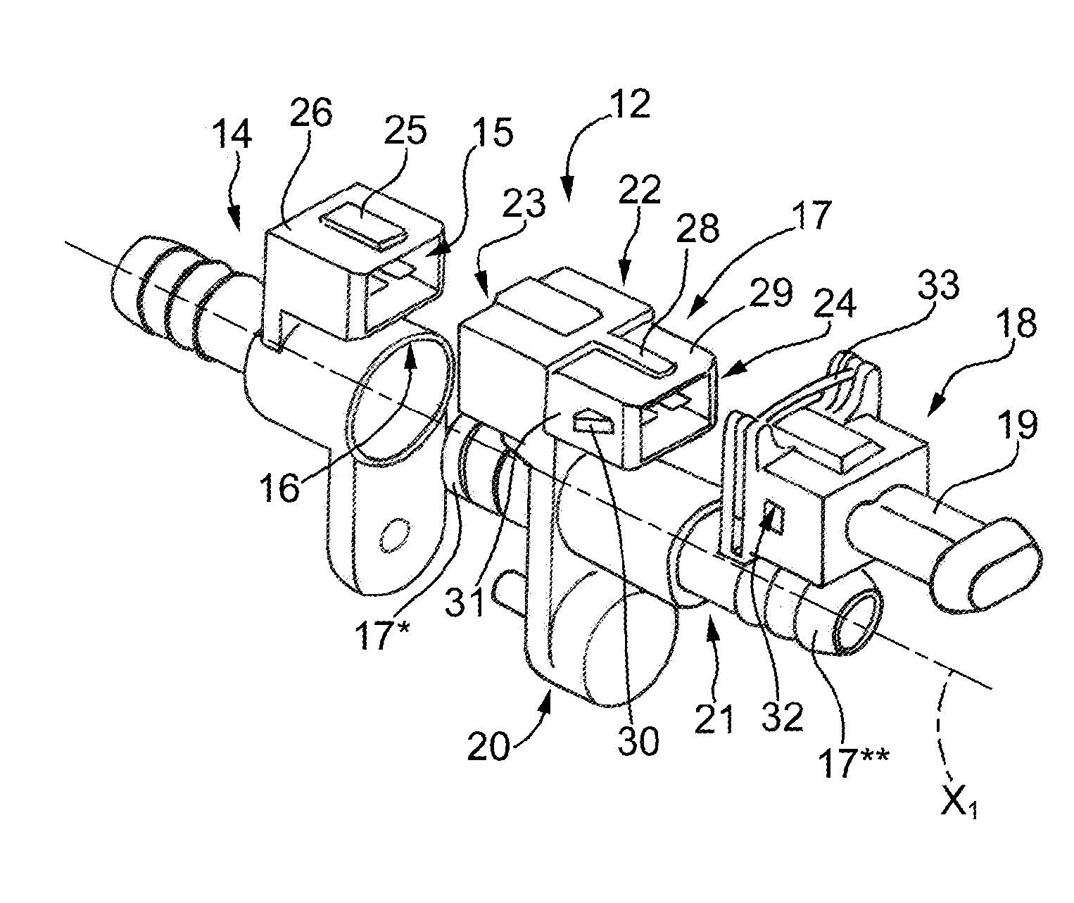 Connecting device for the fluid-tight connection between two pipes in an internal combustion engine