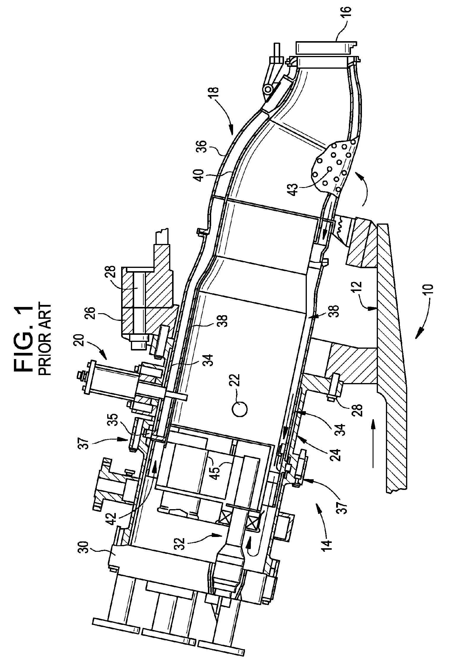 Method and apparatus for cooling gas turbine fuel nozzles