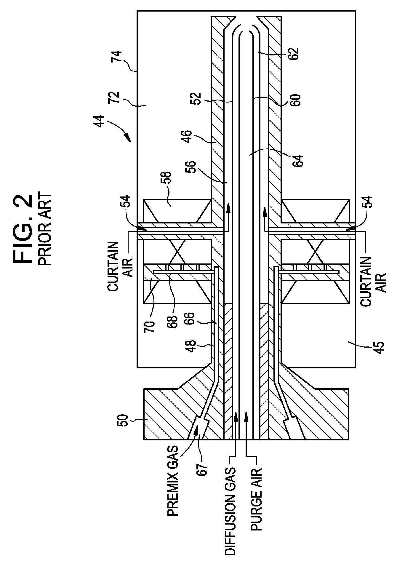 Method and apparatus for cooling gas turbine fuel nozzles
