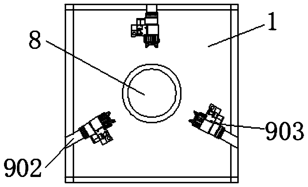 Cable insulating layer stripping method, cable sectioning device and method thereof