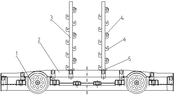 Special frame for surface spraying of metal workpiece