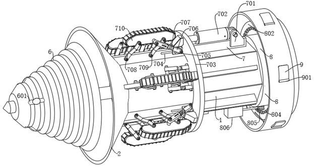 Sewer pipeline dredging and cleaning equipment and using method thereof