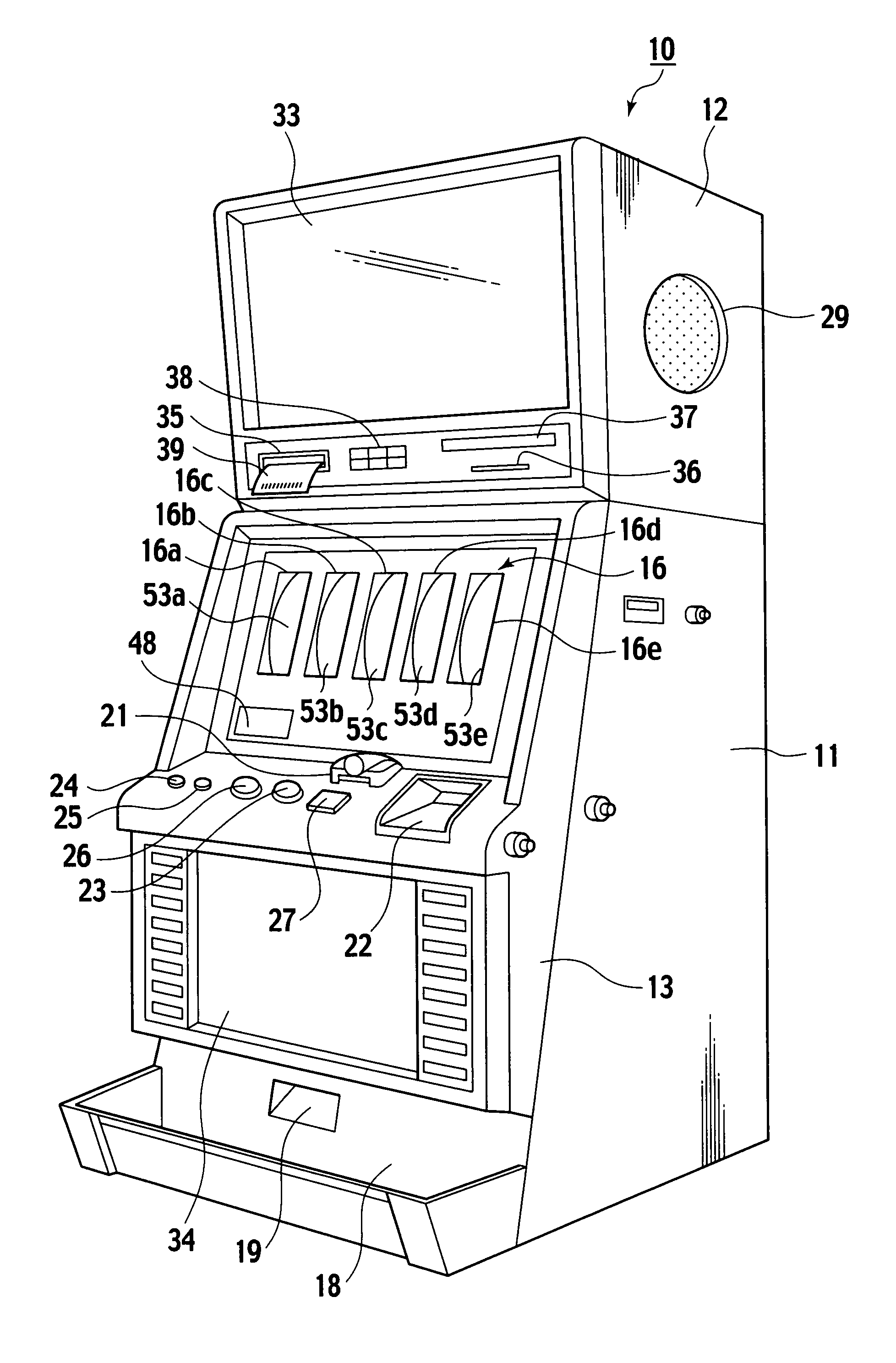 Gaming machine having effect corresponding to award to be provided for special game and playing method thereof