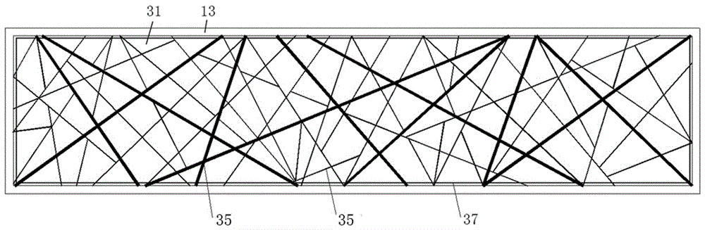 Waterproof structure of glass pool and concrete structure