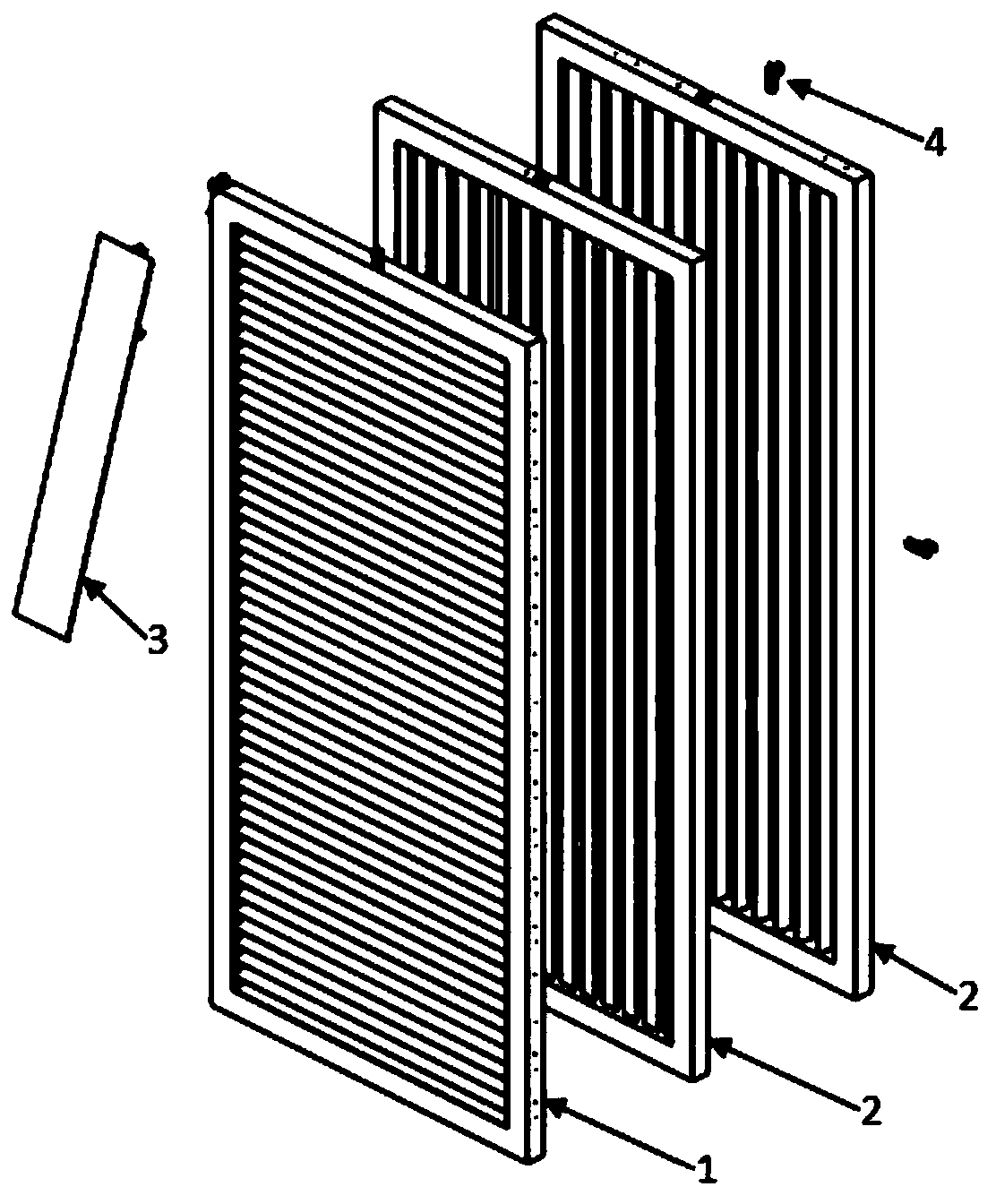 Automatic window air inlet adjusting device for energy-saving building