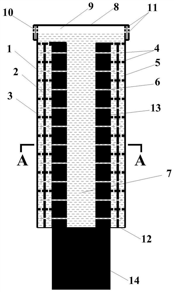 Anti-collision pile